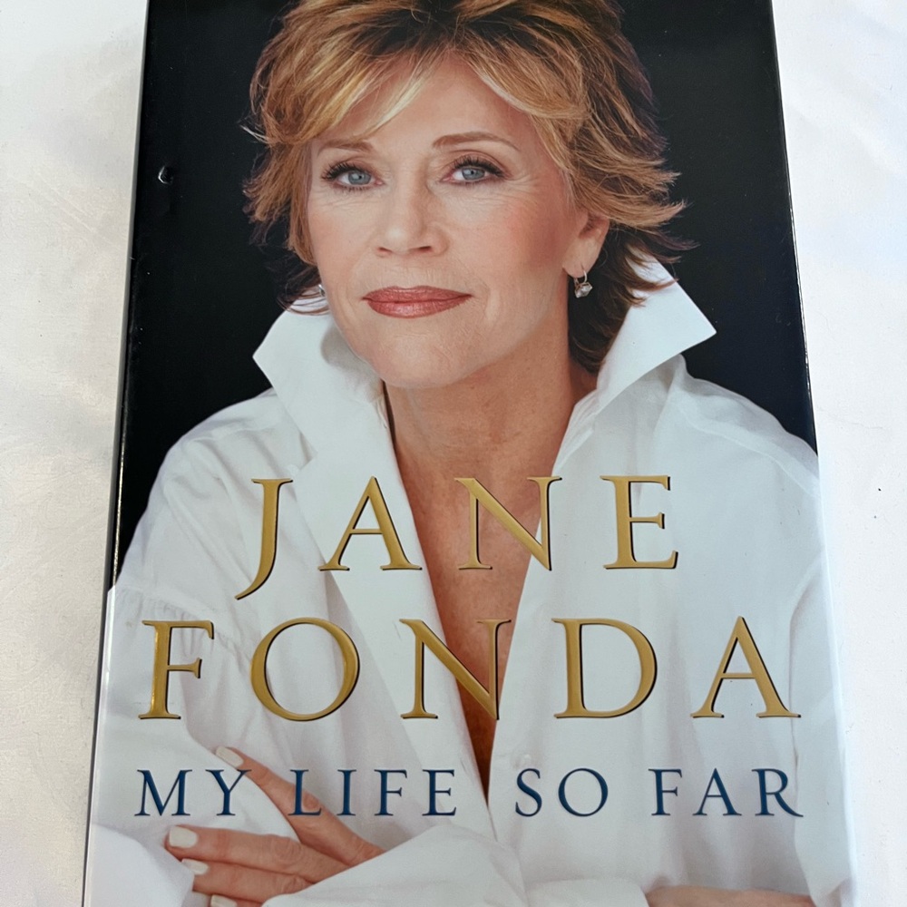 Jane Fonda 'My Life So Far' Hardcover Book